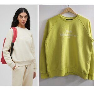 Peak Performance | Women's Original Crew Sweatshirt in Canary Lime